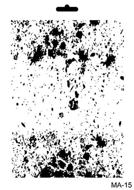 MIX MEDİA STENCIL MA SERİSİ MA15 21X29 - Görsel 1