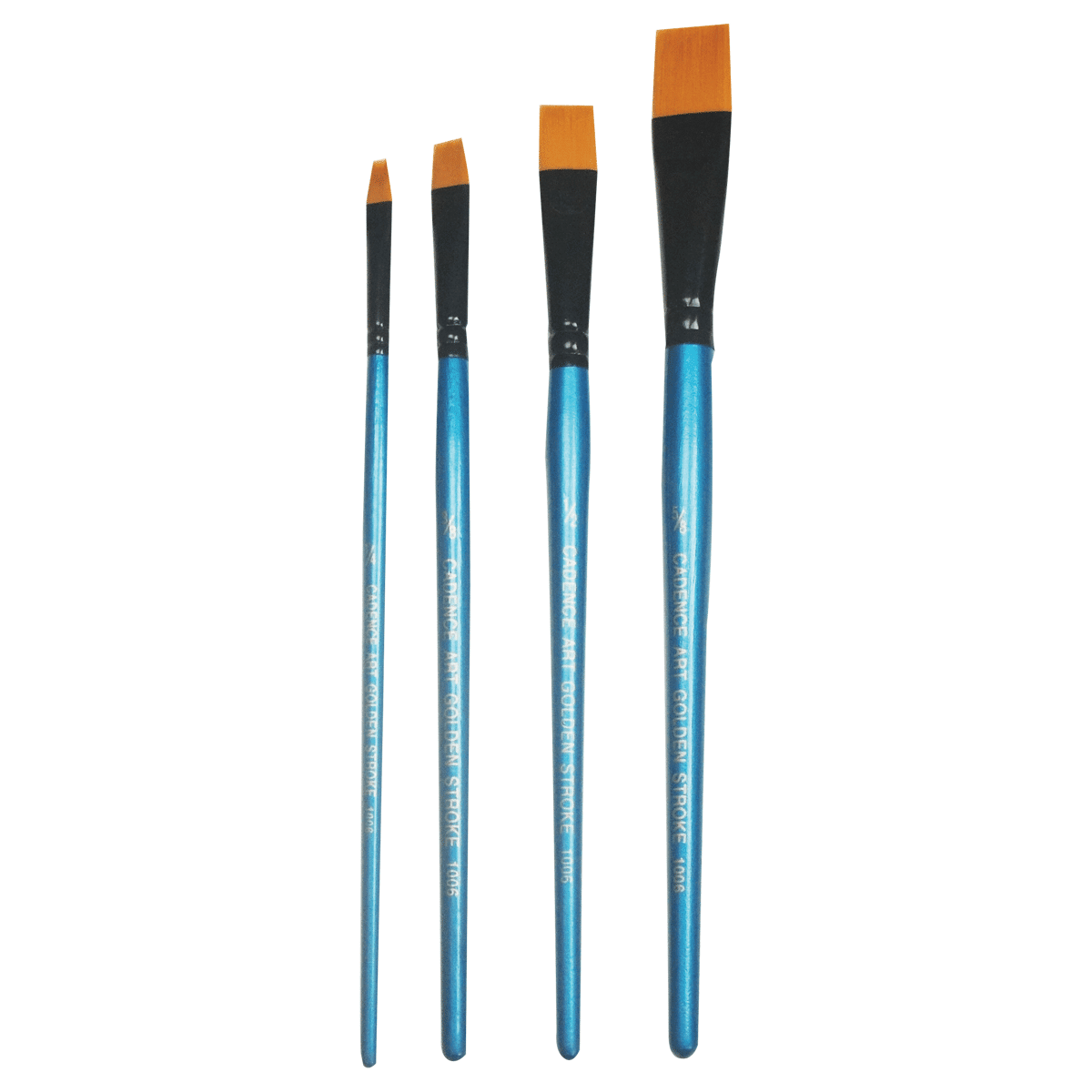 Golden Synthetic Brush CA 1006 F - Image 1